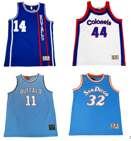 Basketball jerseys