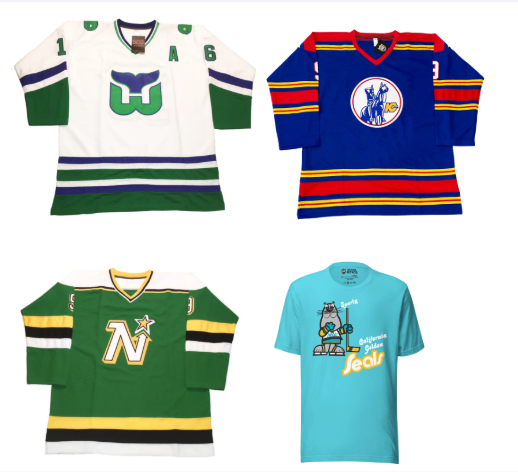 Historic hockey apparel