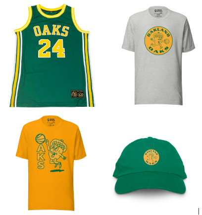 Oakland Oaks (1967-1969) logo, uniforms, and team history photo