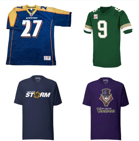 Arena Football League Apparel