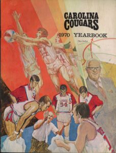 Carolina Cougars ABA (1969-1974) logo, uniforms, and team history photo
