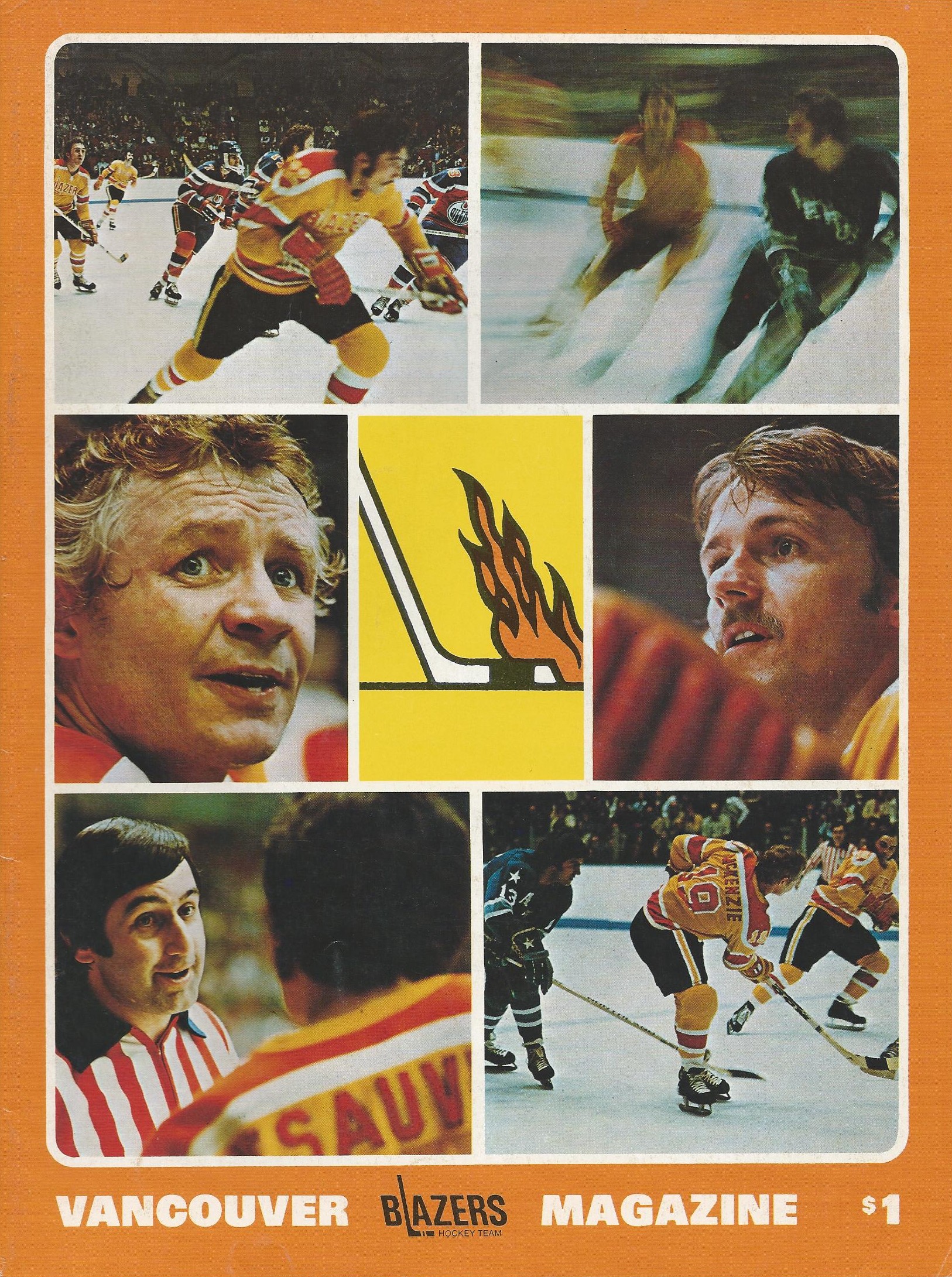 Vancouver Blazers 1974 game program