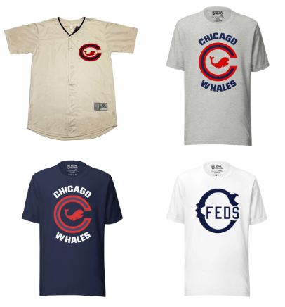 Chicago Whales - Chicago Feds (1913-1915) logo, uniforms, and team history photo