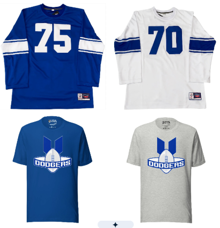 Brooklyn Dodgers AAFC gear