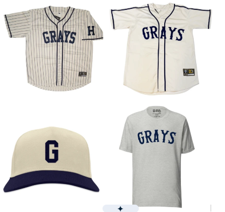 Homestead Grays apparel