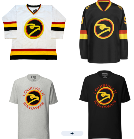Louisville Icehawks apparel