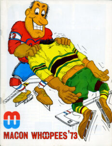 Macon Whoopees program 1973
