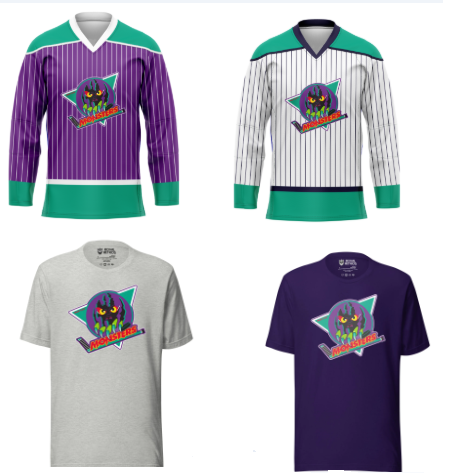 Madison Monsters hockey apparel