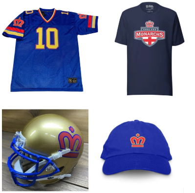 London Monarchs apparel