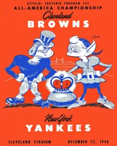 Browns Yankees football1946
