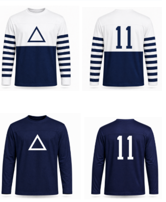 Dayton Triangles jerseys