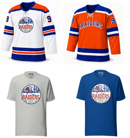 New York Raiders hockey apparel