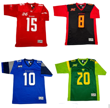 XFL 2020 apparel