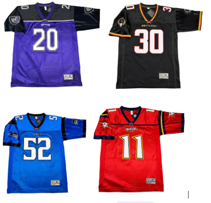 XFL 2001 apparel